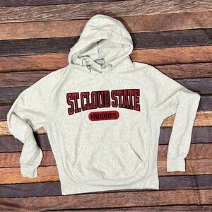 St. Cloud State Huskies Collegiate Gray Hoodie Pullover Sweatshirt